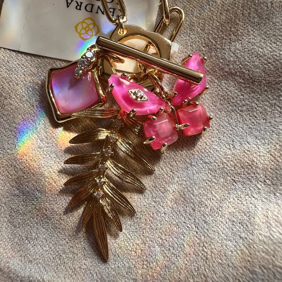 Kendra Scott Bianca Butterfly Gold CharmNecklace NWT